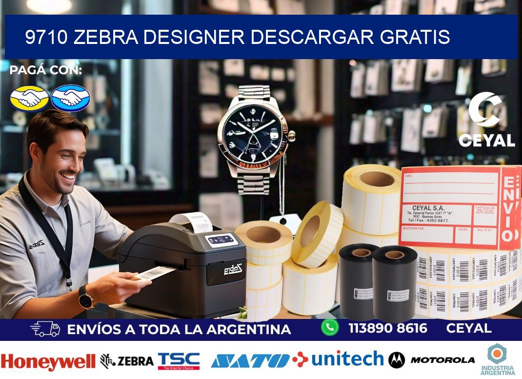 9710 Zebra Designer Descargar gratis