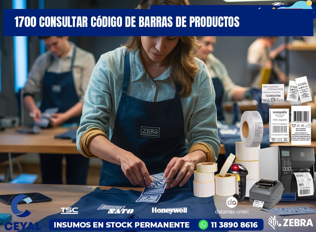 1700 Consultar código de barras de productos