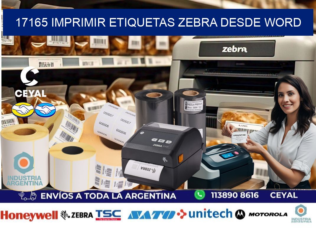 17165 imprimir etiquetas zebra desde word