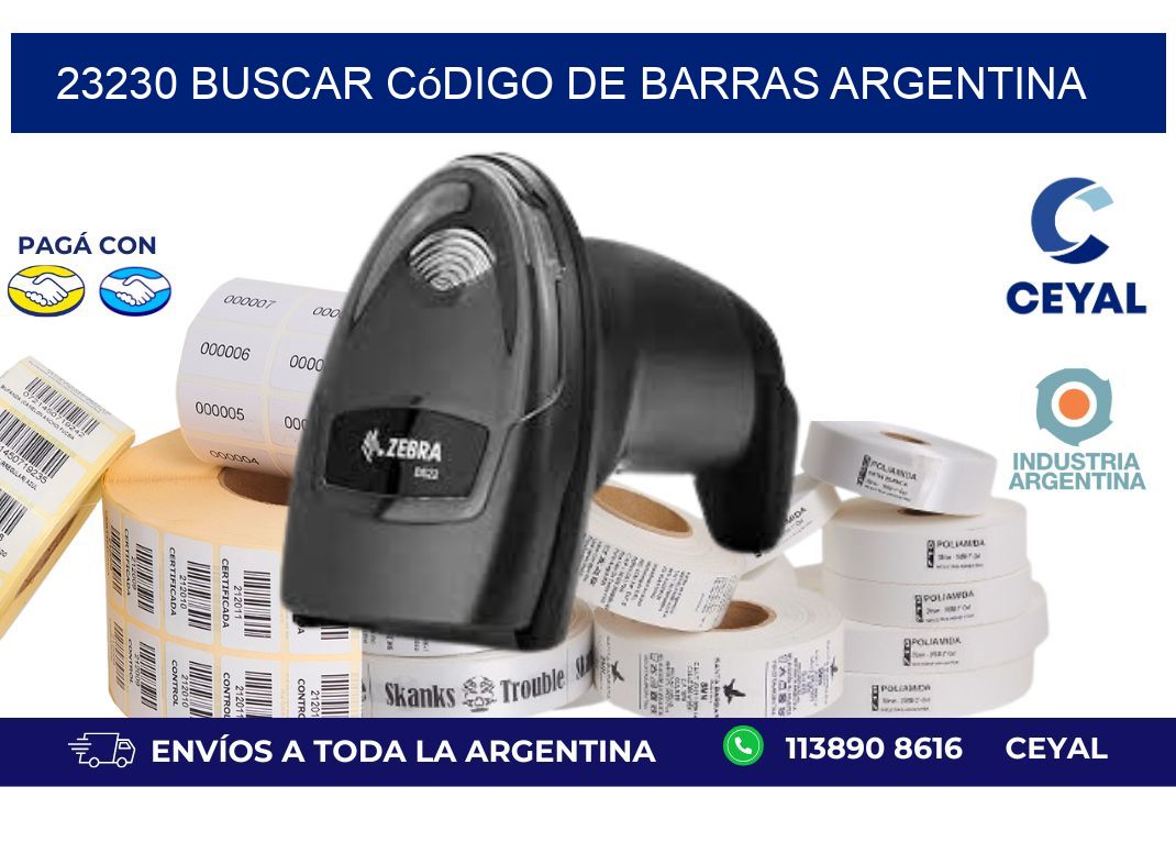 23230 Buscar código de barras Argentina