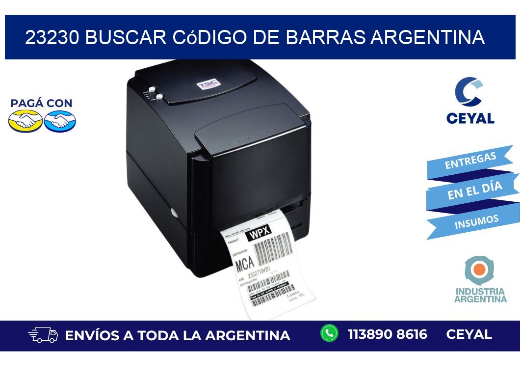 23230 Buscar código de barras Argentina