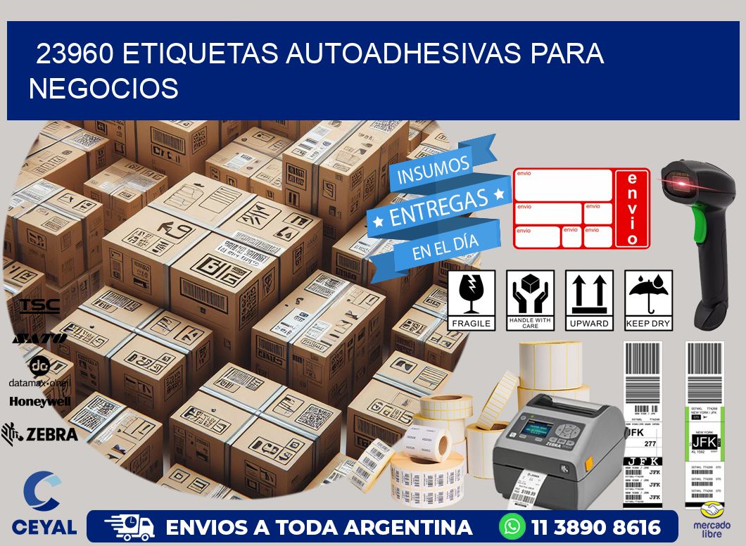 23960 etiquetas autoadhesivas para negocios