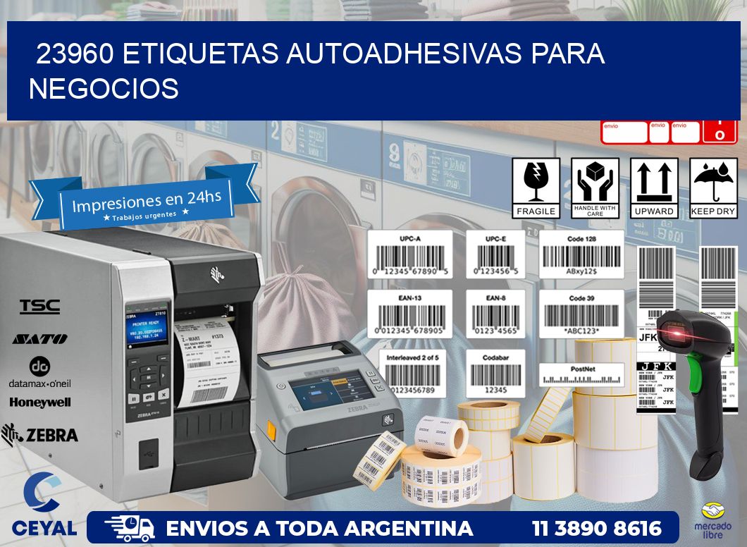 23960 etiquetas autoadhesivas para negocios
