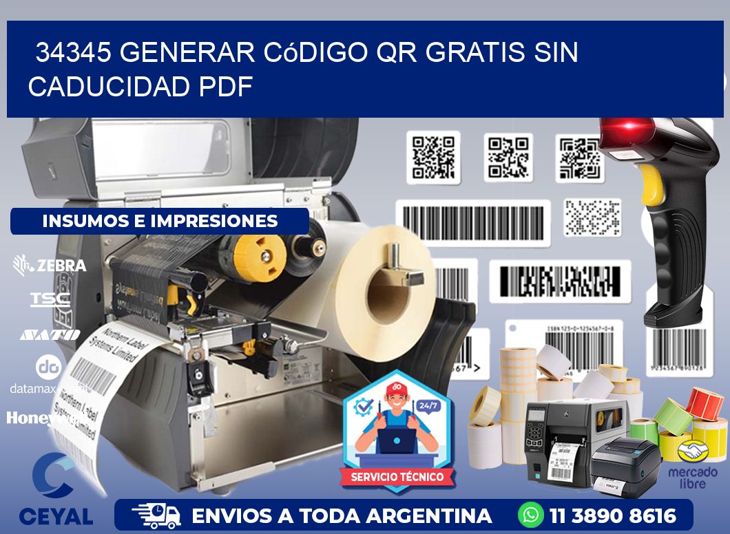 34345 Generar código QR gratis sin caducidad PDF