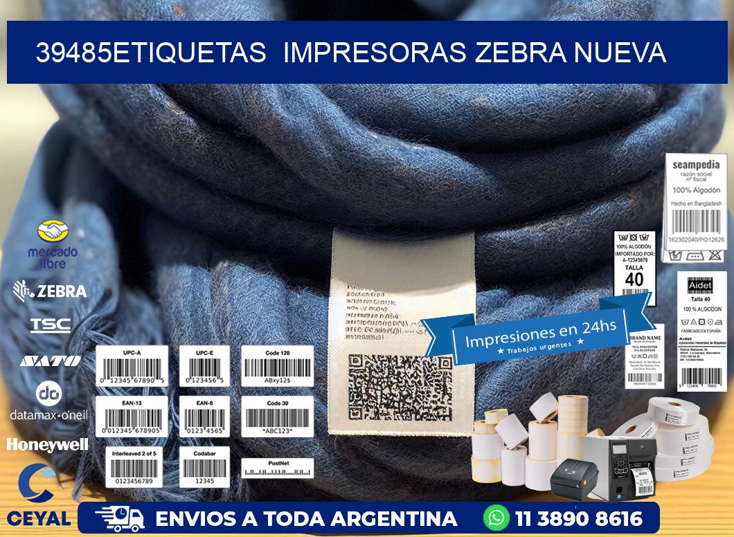 39485etiquetas impresoras zebra nueva