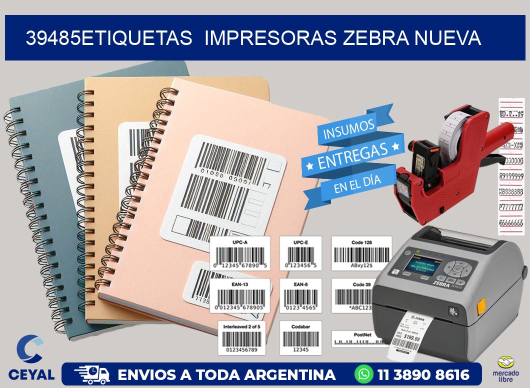 39485etiquetas impresoras zebra nueva