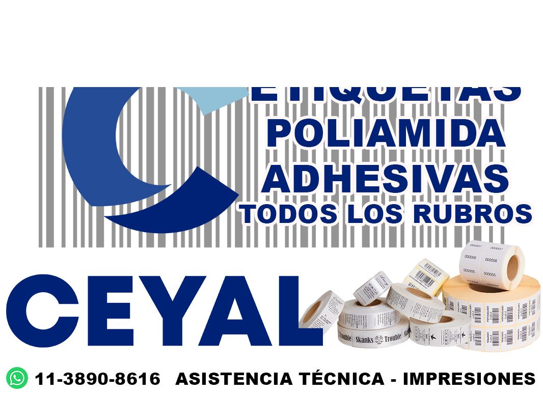 44625 cómo imprimir etiquetas térmicas adhesivas