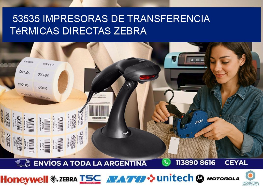 53535 impresoras de Transferencia  térmicas directas zebra