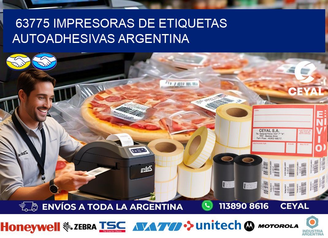 63775 Impresoras de etiquetas autoadhesivas argentina