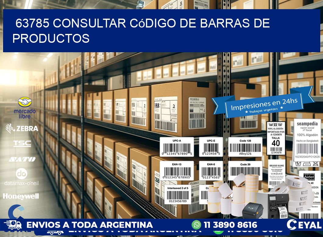 63785 Consultar código de barras de productos