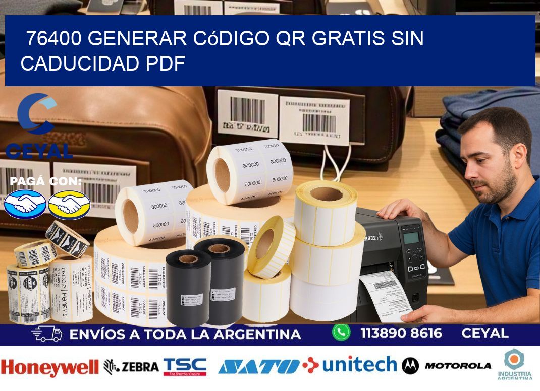 76400 Generar código QR gratis sin caducidad PDF