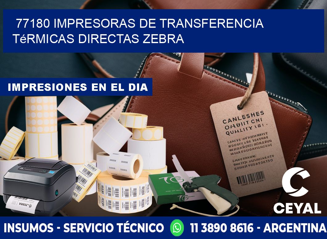 77180 impresoras de Transferencia  térmicas directas zebra