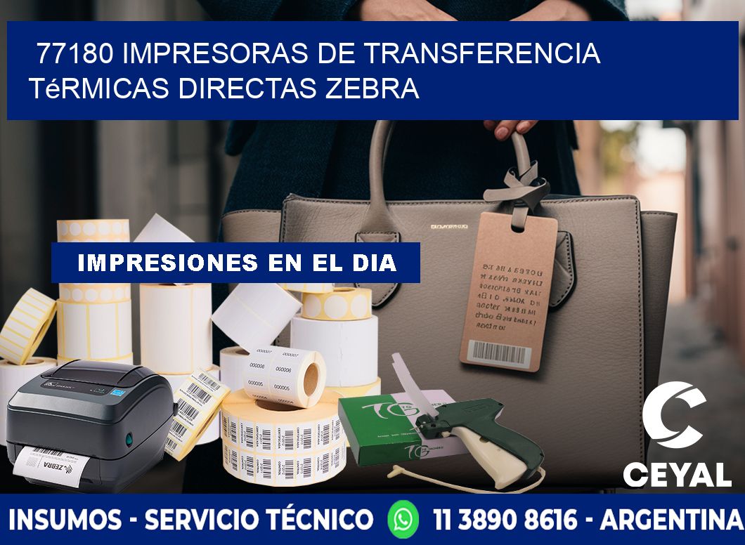 77180 impresoras de Transferencia  térmicas directas zebra