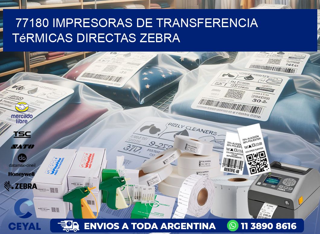 77180 impresoras de Transferencia  térmicas directas zebra