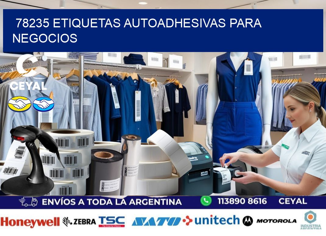 78235 etiquetas autoadhesivas para negocios