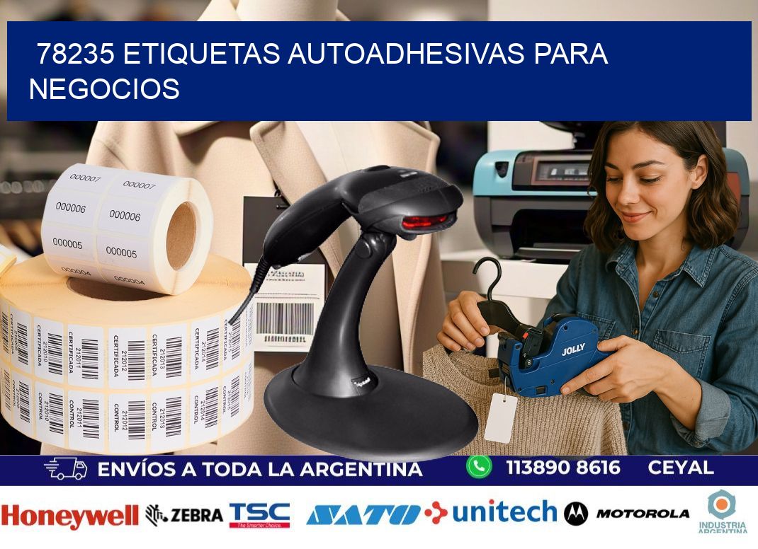 78235 etiquetas autoadhesivas para negocios