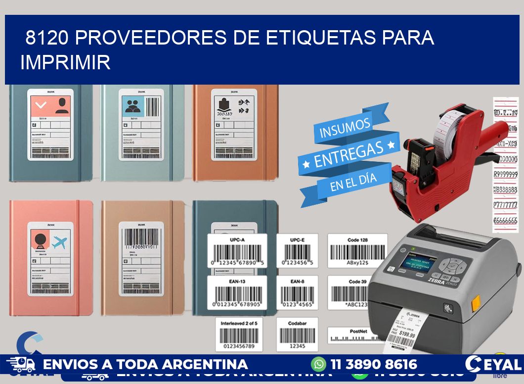 8120 proveedores de etiquetas para imprimir