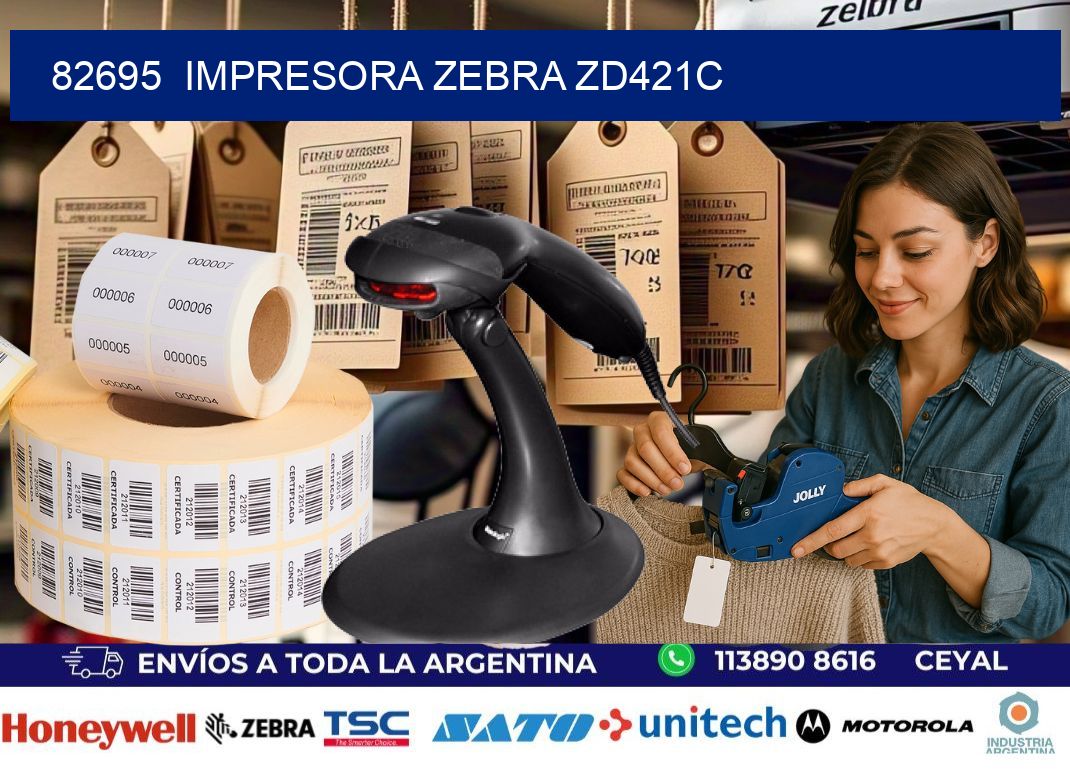 82695 Impresora Zebra zd421c