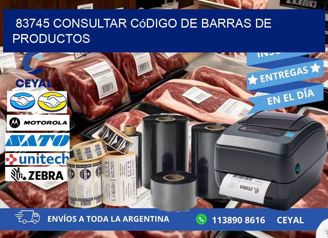 83745 Consultar código de barras de productos