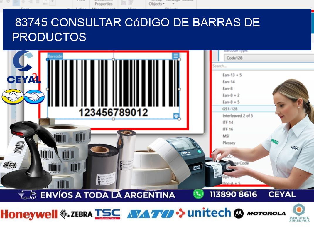 83745 Consultar código de barras de productos