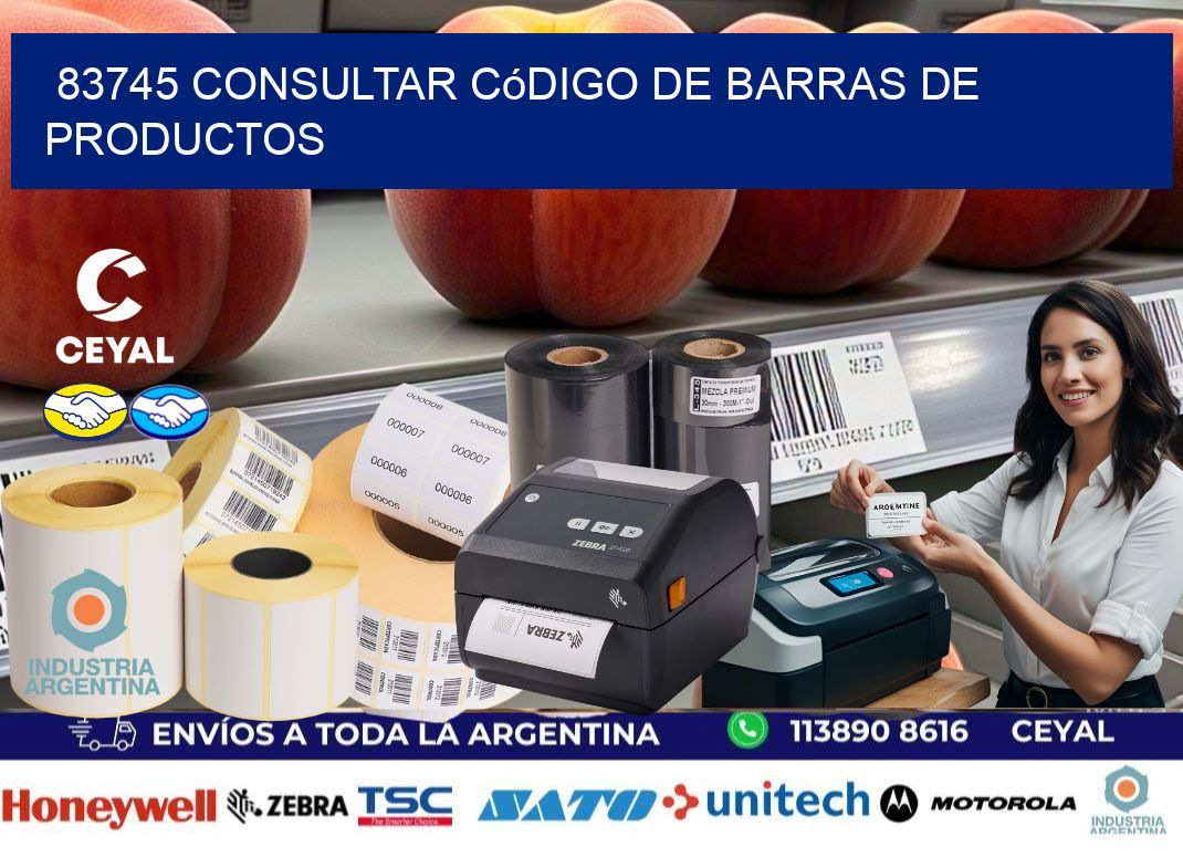 83745 Consultar código de barras de productos