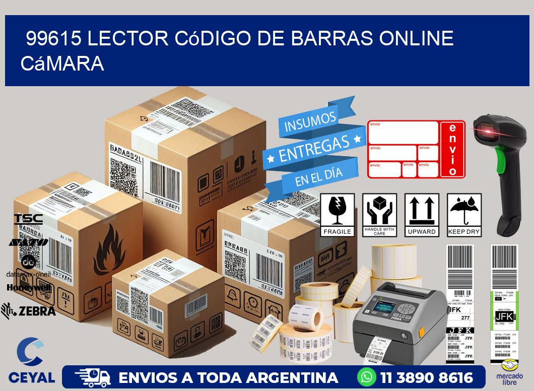 99615 Lector código de barras online cámara