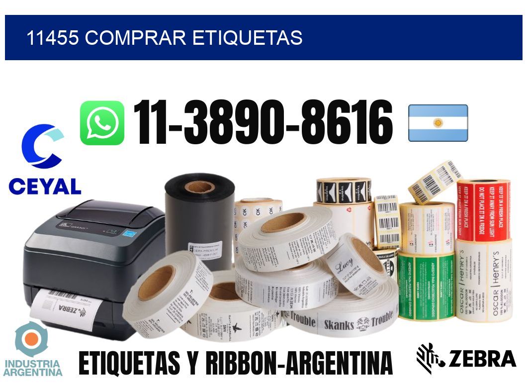 11455 comprar etiquetas