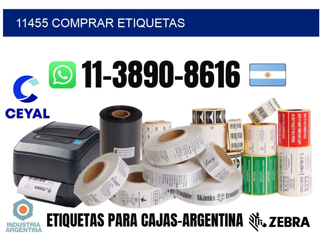 11455 comprar etiquetas