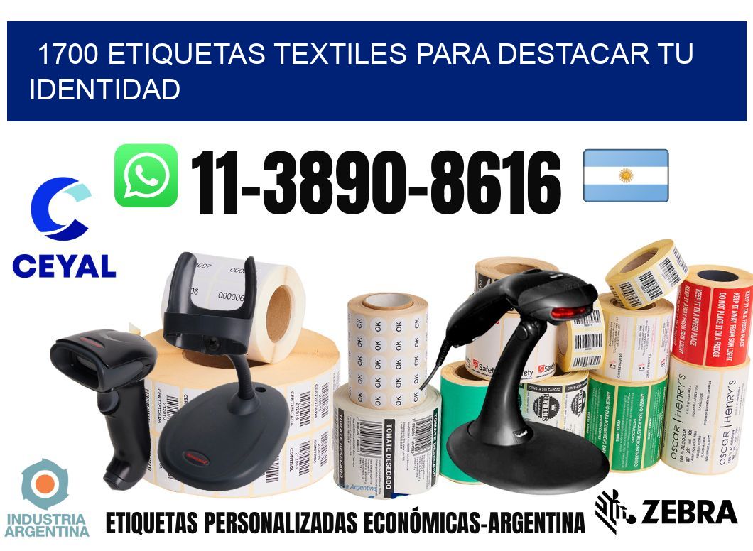 1700 Etiquetas textiles para destacar tu identidad