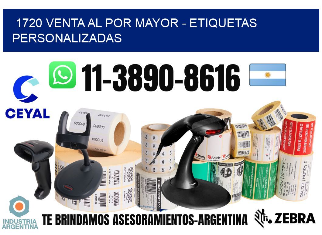 1720 Venta al Por Mayor – Etiquetas Personalizadas
