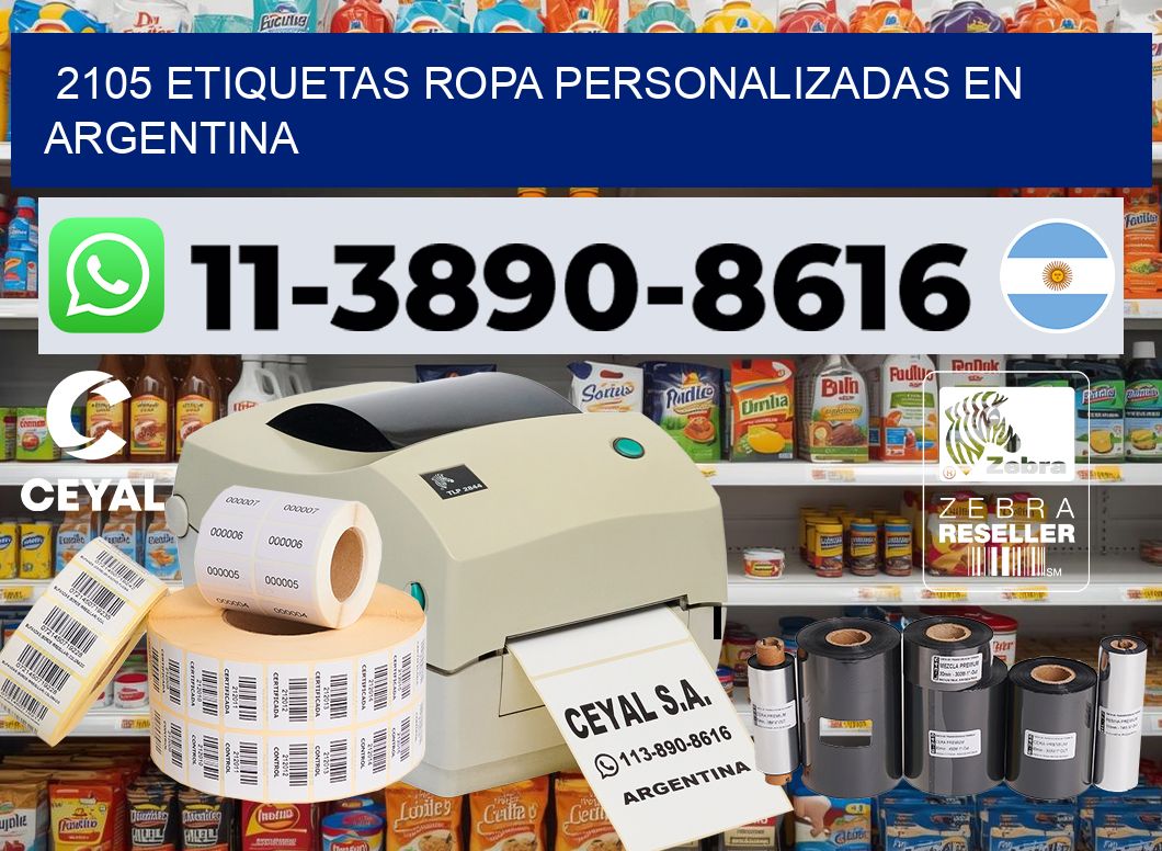 2105 Etiquetas ropa personalizadas en Argentina