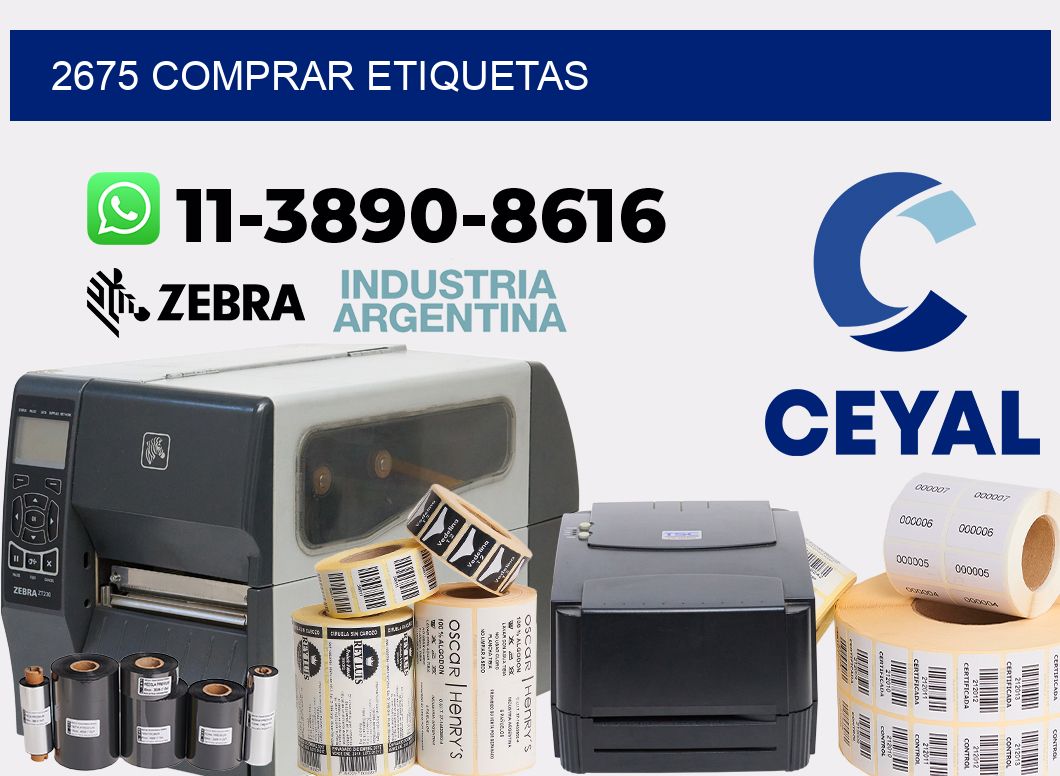 2675 comprar etiquetas