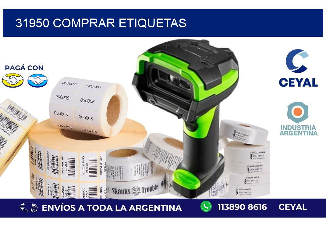 31950 comprar etiquetas