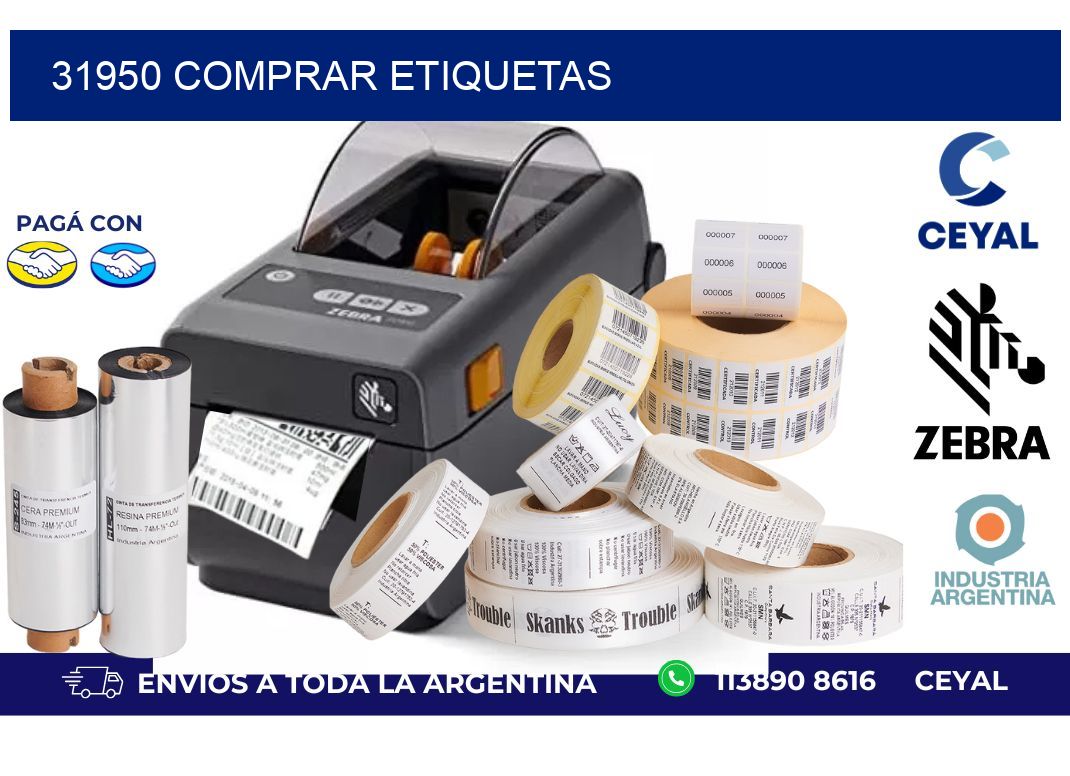 31950 comprar etiquetas