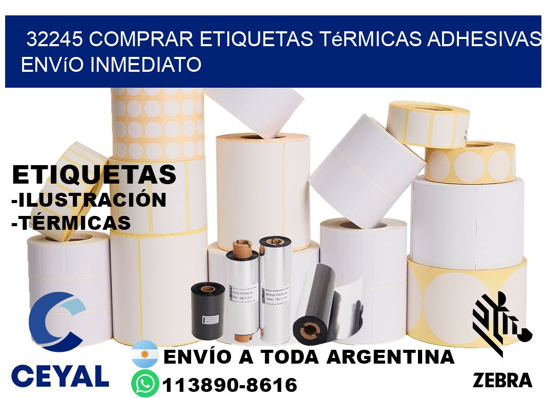 32245 comprar etiquetas térmicas adhesivas envío inmediato