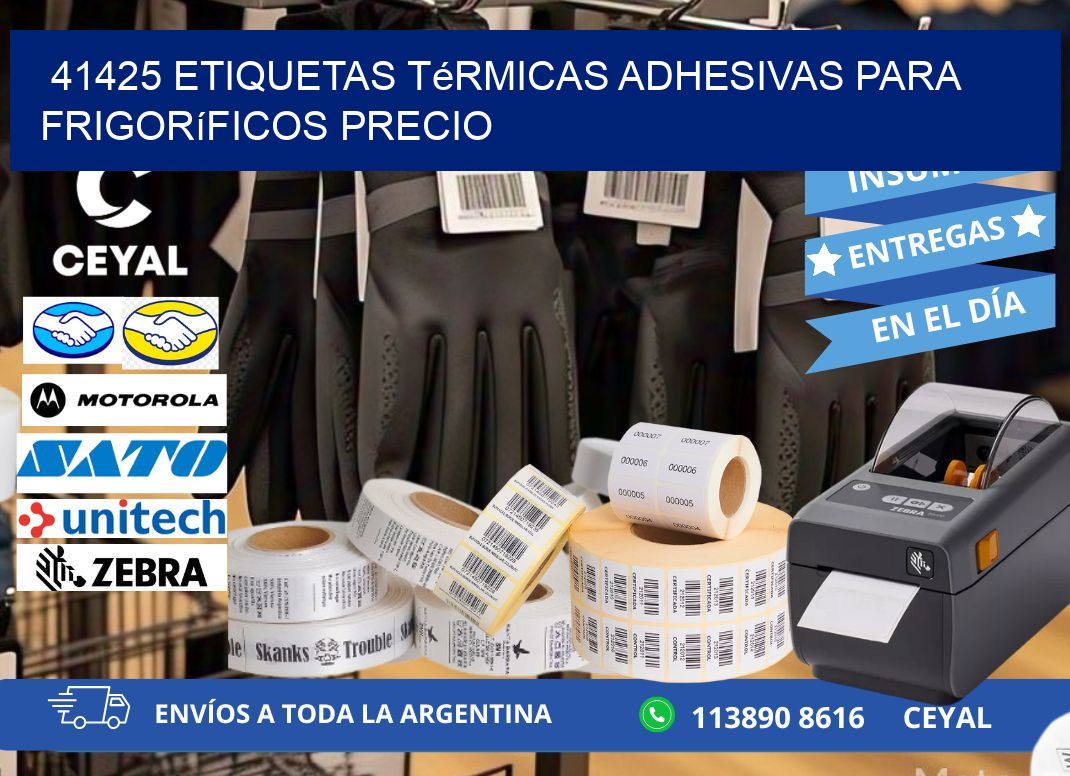 41425 etiquetas térmicas adhesivas para frigoríficos precio