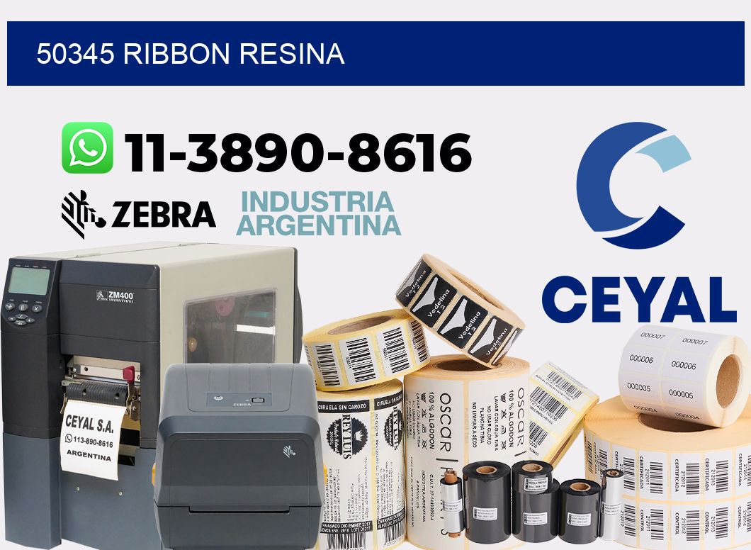 50345 ribbon resina