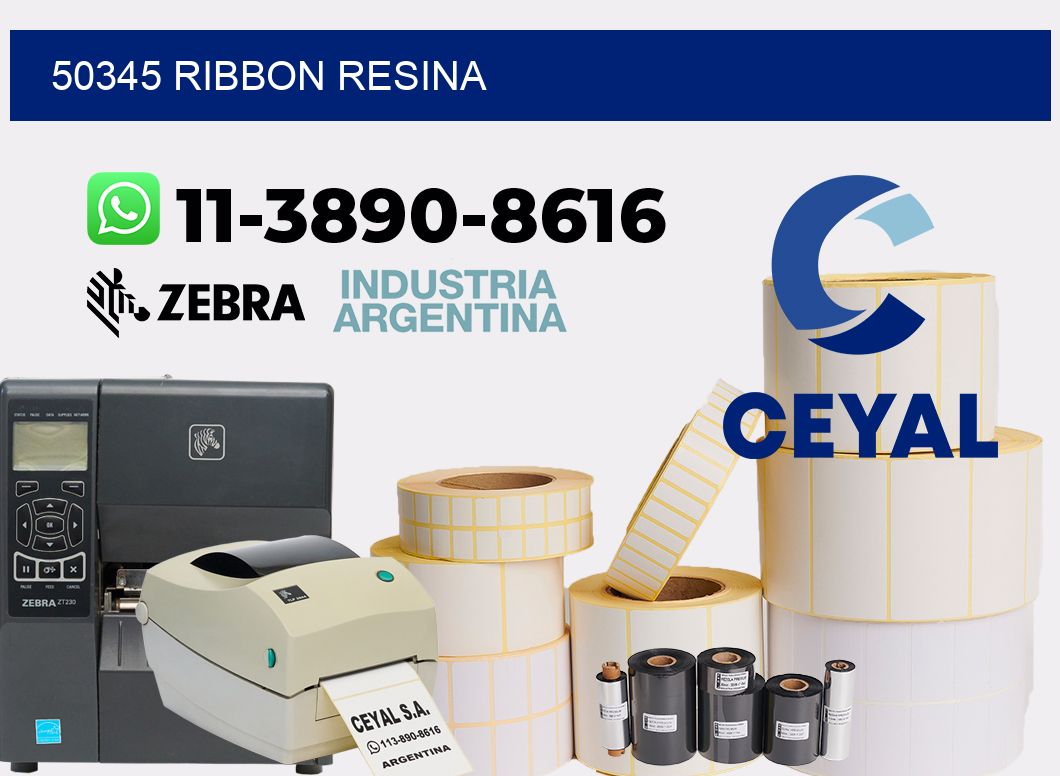 50345 ribbon resina