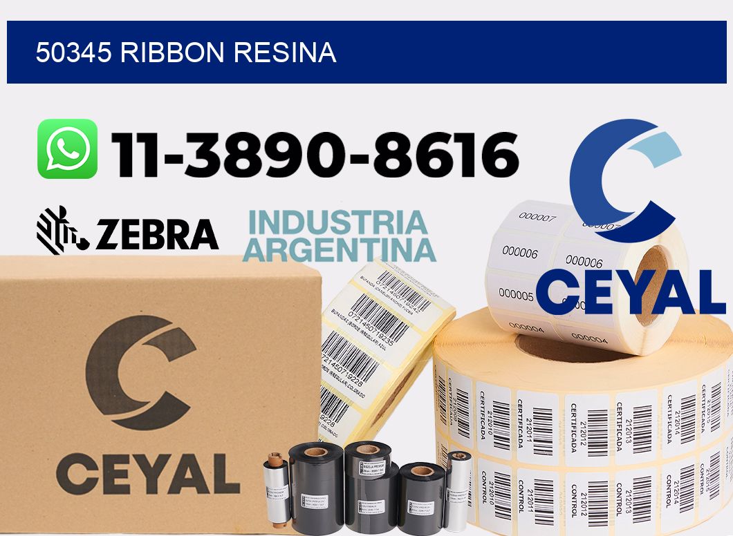 50345 ribbon resina