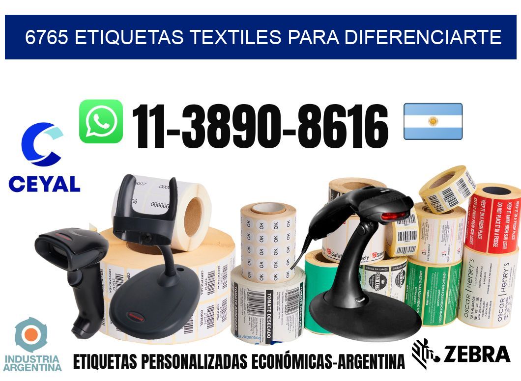 6765 Etiquetas textiles para diferenciarte