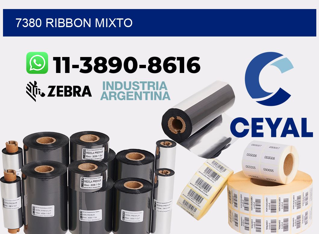 7380 ribbon mixto