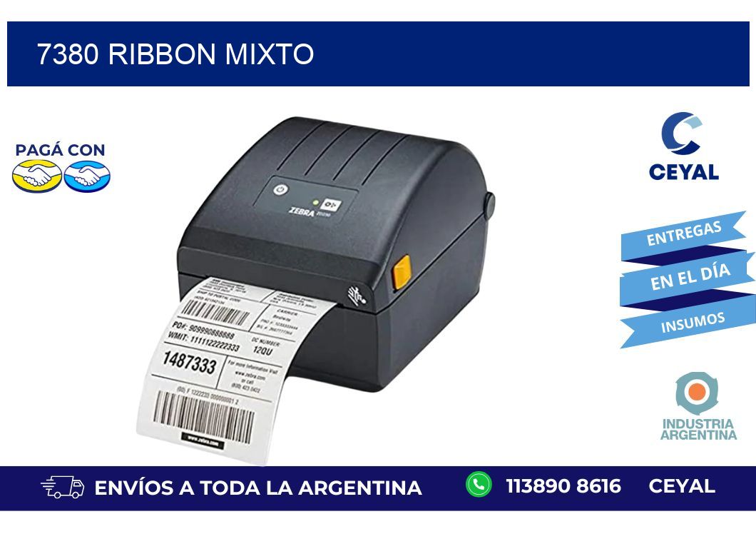7380 ribbon mixto