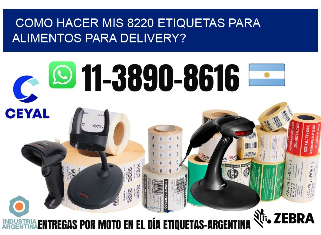 como hacer mis 8220 etiquetas para alimentos para delivery?