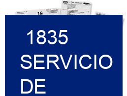 1835 Servicio de impresión para uso industrial