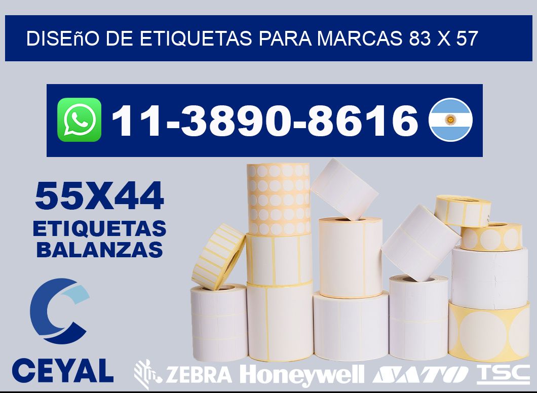 diseño de etiquetas para marcas 83 x 57