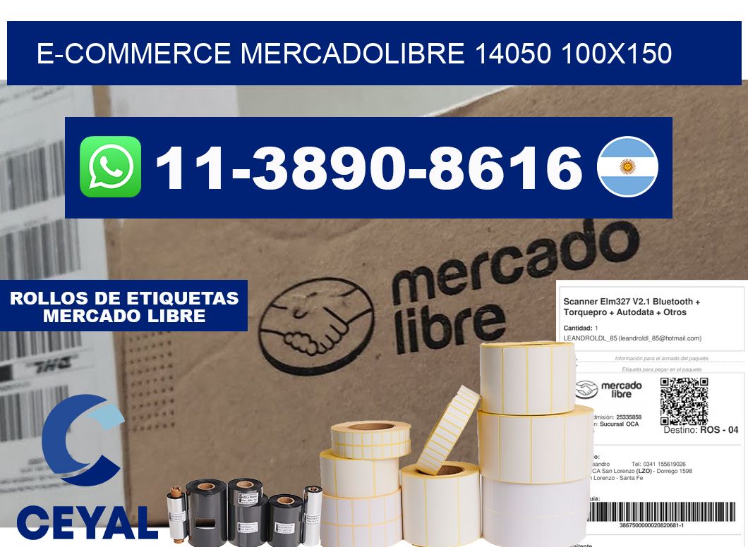 E-commerce mercadolibre 14050 100x150