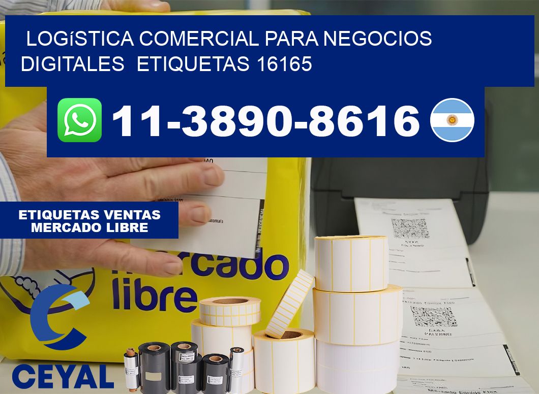Logística comercial para negocios digitales  etiquetas 16165