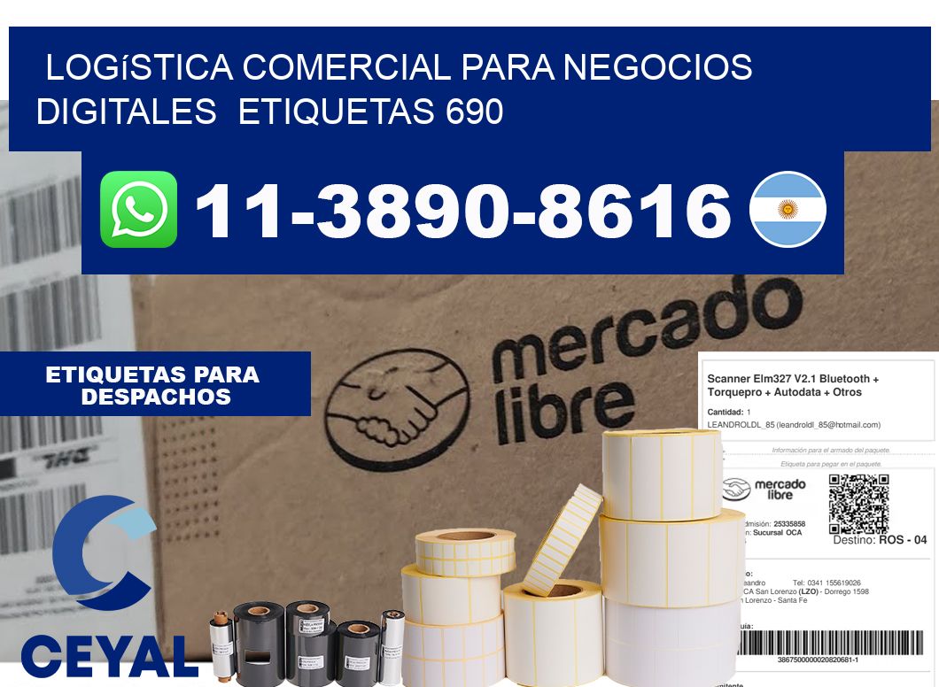 Logística comercial para negocios digitales etiquetas 690