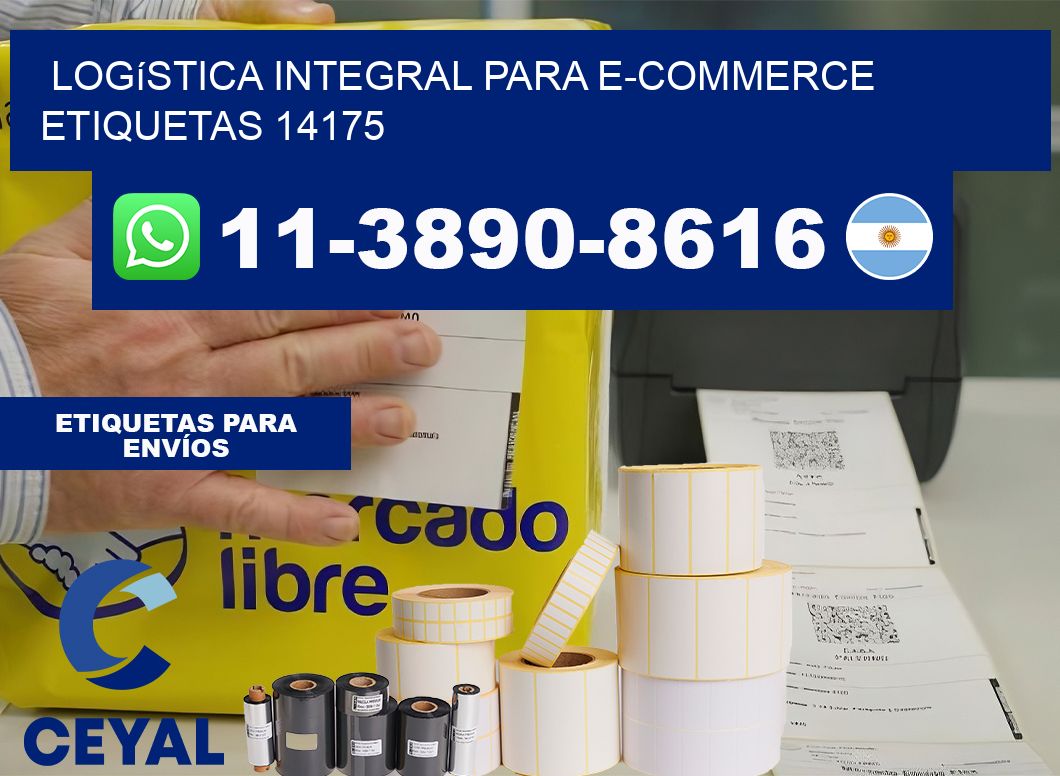 Logística integral para e-commerce  etiquetas 14175