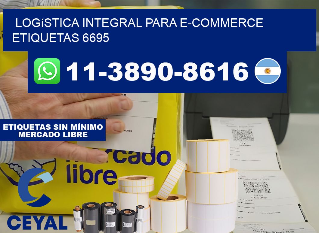 Logística integral para e-commerce  etiquetas 6695